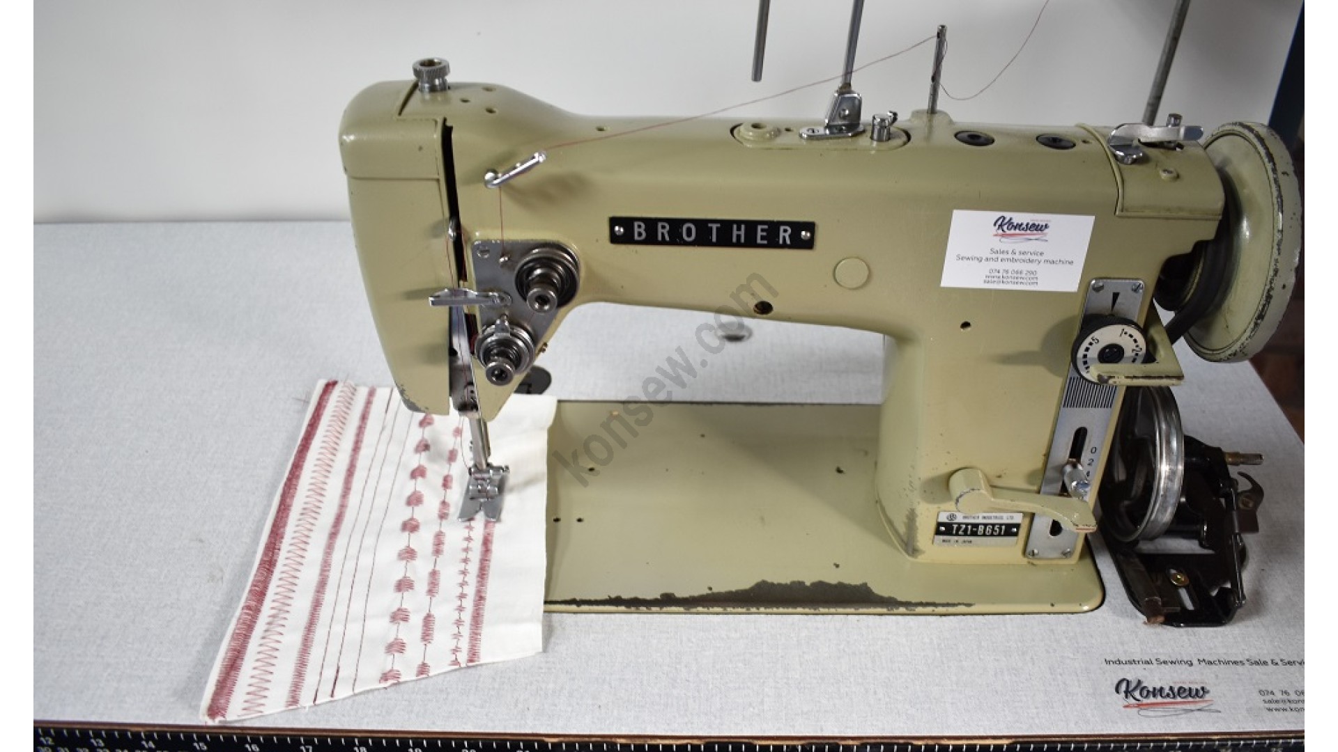 Buy Brother TZ1B651 Zig Zag Freehand Embroidery Industrial Sewing